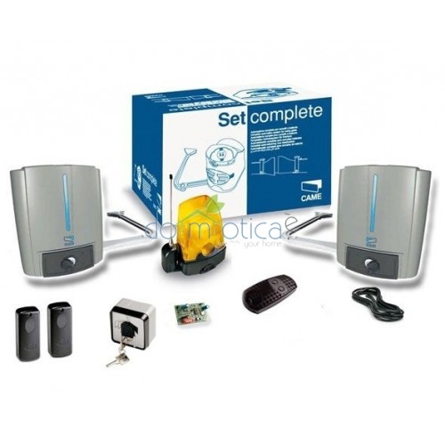 CAME 001U1805 SISTEMA COMPLETO CON MOTORIDUTTORE 24VDC PER CANCELLI BATTENTE MAX 2,3 MT PER ANTA 'FAST' CAME 001U1805 SISTEMA COMPLETO CON MOTORIDUTTORE 24VDC PER CANCELLI BATTENTE MAX 2,3 MT PER ANTA 'FAST'