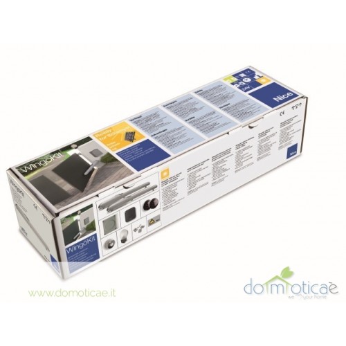 NICE WINGOKIT 4024 WINGO4024KCE KIT cancelli a battente con ante fino a 2 m NICE WINGOKIT 4024 WINGO4024KCE KIT cancelli a battente con ante fino a 2 m