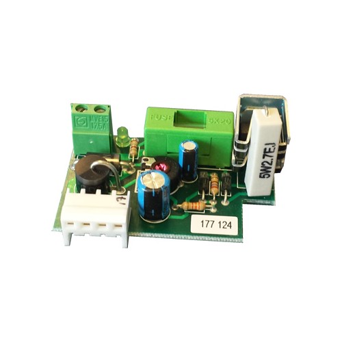Allmatic 24CBA - Scheda carica batterie 24V ad innesto con controllo elettronico della carica
