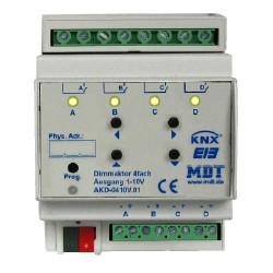 Attuatori KNX dimmer con uscita 0-10V